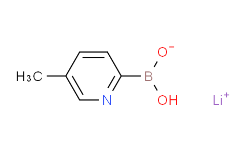 CAS No. 1072946-48-5, lithium hydrogen (5-methylpyridin-2-yl)boronate