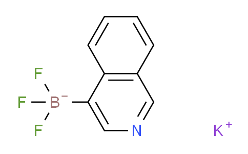CAS No. 1111733-07-3, Potassium trifluoro(isoquinolin-4-yl)borate