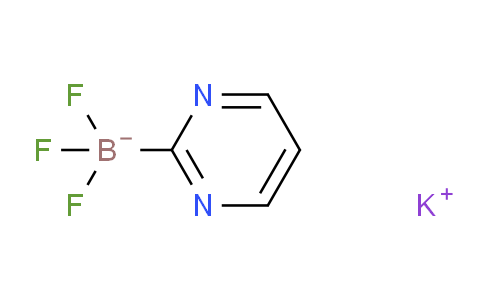 CAS No. 1206905-20-5, potassium trifluoro(pyrimidin-2-yl)borate