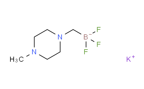 CAS No. 1015484-22-6, Potassium trifluoro((4-methylpiperazin-1-yl)methyl)borate