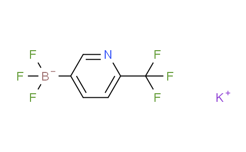 CAS No. 1245906-75-5, potassium trifluoro(6-(trifluoromethyl)pyridin-3-yl)borate