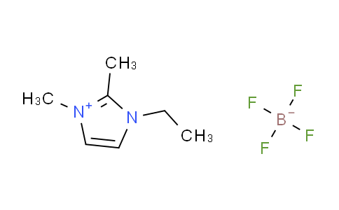 CAS No. 307492-75-7, 1-Ethyl-2,3-dimethyl-1H-imidazol-3-ium tetrafluoroborate