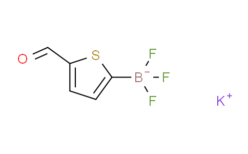 CAS No. 1025113-78-3, Potassium trifluoro(5-formylthiophen-2-yl)borate