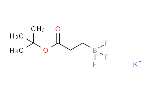 CAS No. 1023357-66-5, Potassium (3-(tert-butoxy)-3-oxopropyl)trifluoroborate