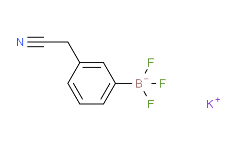 CAS No. 1073468-32-2, Potassium (3-(cyanomethyl)phenyl)trifluoroborate