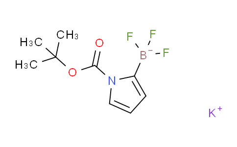 CAS No. 1111732-78-5, Potassium (1-(tert-butoxycarbonyl)-1H-pyrrol-2-yl)trifluoroborate