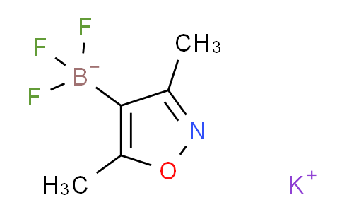 CAS No. 1111732-84-3, Potassium (3,5-dimethylisoxazol-4-yl)trifluoroborate