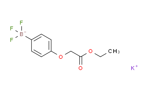 CAS No. 1150654-57-1, Potassium (4-(2-ethoxy-2-oxoethoxy)phenyl)trifluoroborate