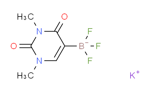 CAS No. 1150654-77-5, Potassium (1,3-dimethyl-2,4-dioxo-1,2,3,4-tetrahydropyrimidin-5-yl)trifluoroborate