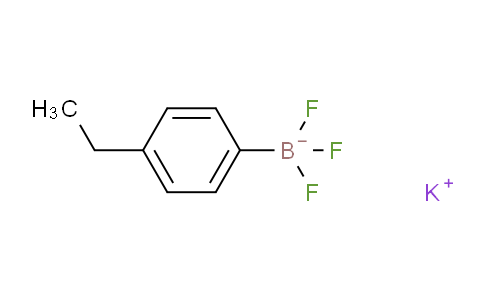 CAS No. 1160725-33-6, Potassium (4-ethylphenyl)trifluoroborate