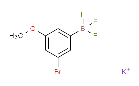 CAS No. 1189097-39-9, Potassium (3-bromo-5-methoxyphenyl)trifluoroborate