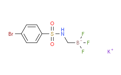 CAS No. 1286686-29-0, Potassium ((4-bromophenylsulfonamido)methyl)trifluoroborate