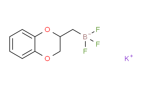 CAS No. 1408168-81-9, Potassium ((2,3-dihydrobenzo[b][1,4]dioxin-2-yl)methyl)trifluoroborate