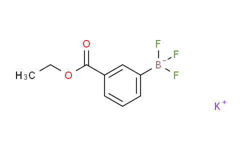 CAS No. 1412414-43-7, Potassium (3-(ethoxycarbonyl)phenyl)trifluoroborate