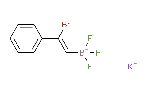 CAS No. 219718-89-5, Potassium (2-bromo-2-phenylvinyl)trifluoroborate