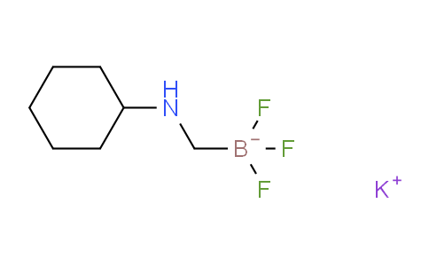 CAS No. 888711-52-2, Potassium ((cyclohexylamino)methyl)trifluoroborate