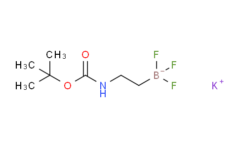CAS No. 926280-83-3, Potassium (2-((tert-butoxycarbonyl)amino)ethyl)trifluoroborate