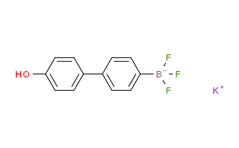 CAS No. 1015082-75-3, Potassium trifluoro(4'-hydroxy-[1,1'-biphenyl]-4-yl)borate