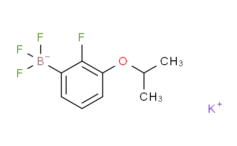 CAS No. 1073468-36-6, Potassium trifluoro(2-fluoro-3-isopropoxyphenyl)borate