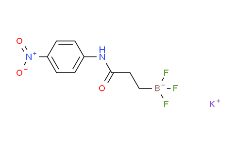 DY753284 | 1705578-36-4 | potassium trifluoro(3-((4-nitrophenyl)amino)-3-oxopropyl)borate