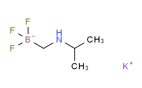CAS No. 1705578-42-2, potassium trifluoro((isopropylamino)methyl)borate
