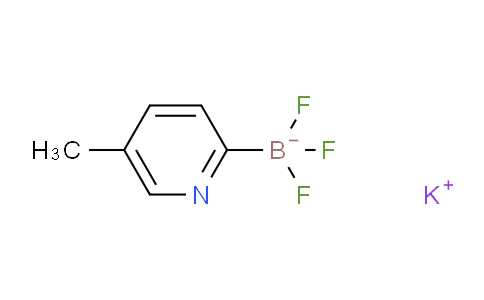 CAS No. 1073468-31-1, Potassium trifluoro(5-methylpyridin-2-yl)borate