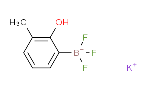 CAS No. 1033783-02-6, Potassium Trifluoro(2-hydroxy-3-methylphenyl)borate