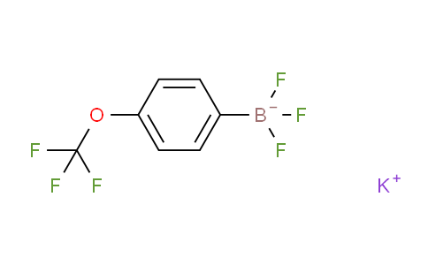 CAS No. 1394827-04-3, Potassium trifluoro(4-(trifluoromethoxy)phenyl)borate