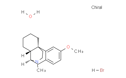 CAS No. 6700-34-1, Dextromethorphan Hydrobromide Monohydrate