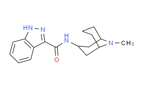 CAS No. 107007-95-4, N-(9-methyl-9-azabicyclo[3.3.1]nonan-3-yl)-1H-indazole-3-carboxamide