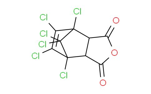 CAS No. 115-27-5, 4,5,6,7,8,8-Hexachloro-3a,4,7,7a-tetrahydro-4,7-methanoisobenzofuran-1,3-dione