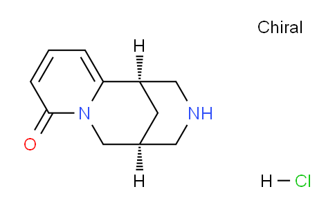 CAS No. 6047-01-4, (1R,5S)-1,2,3,4,5,6-hexahydro-8H-1,5-methanopyrido[1,2-a][1,5]diazocin-8-one hydrochloride