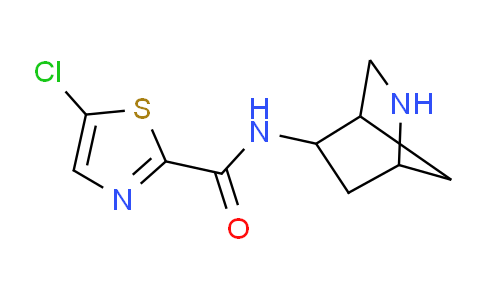 CAS No. 524016-11-3, N-(2-azabicyclo[2.2.1]heptan-5-yl)-5-chlorothiazole-2-carboxamide