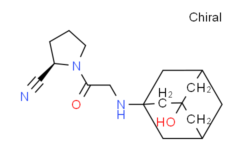 CAS No. 1036959-27-9, (2R)-1-((3-hydroxyadamantan-1-yl)glycyl)pyrrolidine-2-carbonitrile