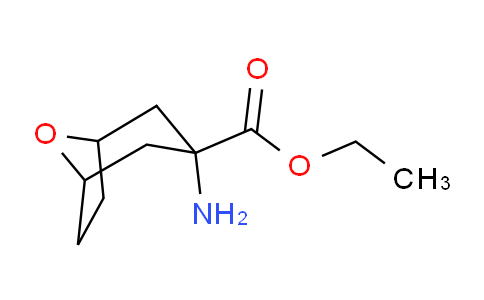 CAS No. 246543-68-0, ethyl 3-amino-8-oxabicyclo[3.2.1]octane-3-carboxylate