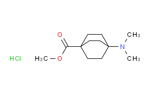 CAS No. 72422-69-6, methyl 4-(dimethylamino)bicyclo[2.2.2]octane-1-carboxylate hydrochloride
