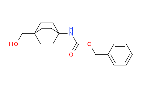 CAS No. 864063-55-8, benzyl (4-(hydroxymethyl)bicyclo[2.2.2]octan-1-yl)carbamate