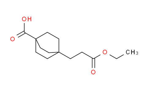 CAS No. 88102-22-1, 4-(3-ethoxy-3-oxopropyl)bicyclo[2.2.2]octane-1-carboxylic acid