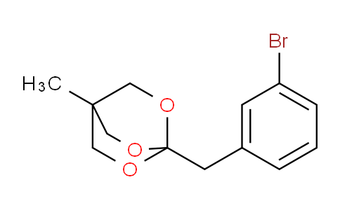CAS No. 951885-61-3, 1-(3-bromobenzyl)-4-methyl-2,6,7-trioxabicyclo[2.2.2]octane