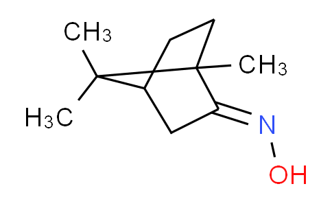 CAS No. 13559-66-5, (E)-1,7,7-trimethylbicyclo[2.2.1]heptan-2-one oxime