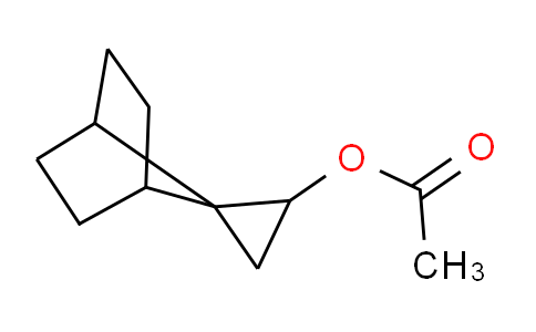 CAS No. 110030-33-6, Spiro[bicyclo[2.2.1]heptane-7,1'-cyclopropan]-2'-yl acetate