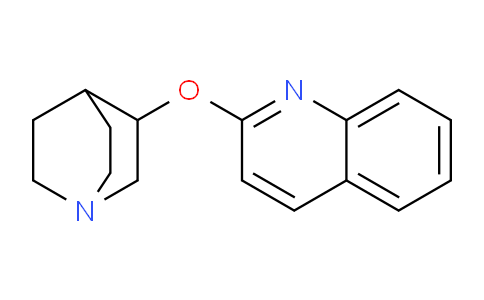 CAS No. 121459-25-4, 3-(Quinolin-2-yloxy)quinuclidine