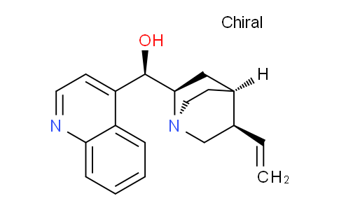 CAS No. 485-70-1, (R)-Quinolin-4-yl((1S,2R,4S,5R)-5-vinylquinuclidin-2-yl)methanol