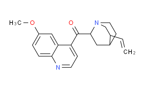 CAS No. 569329-55-1, (6-Methoxyquinolin-4-yl)(5-vinylquinuclidin-2-yl)methanone