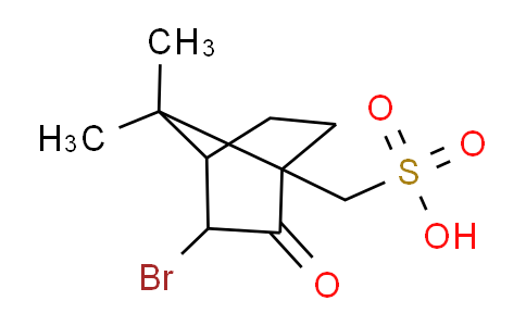 CAS No. 24262-38-2, (3-Bromo-7,7-dimethyl-2-oxobicyclo[2.2.1]heptan-1-yl)methanesulfonic acid