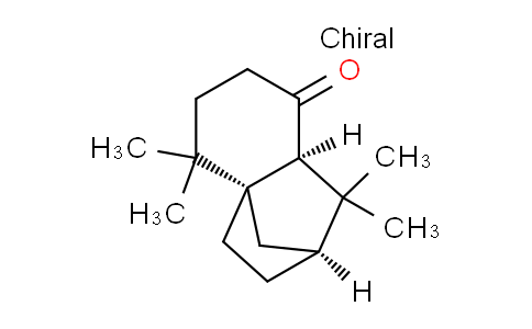 CAS No. 26839-51-0, (2S,4aS,8aS)-1,1,5,5-Tetramethylhexahydro-1H-2,4a-methanonaphthalen-8(2H)-one