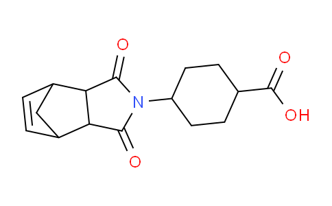 CAS No. 474091-02-6, 4-(1,3-Dioxo-3a,4,7,7a-tetrahydro-1H-4,7-methanoisoindol-2(3H)-yl)cyclohexanecarboxylic acid