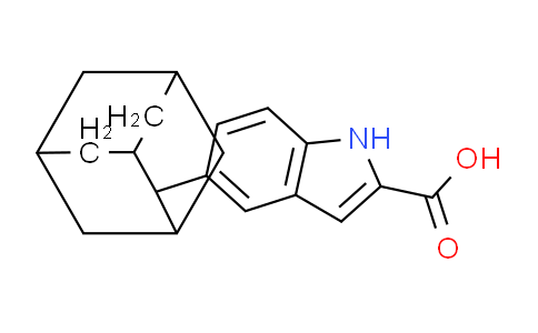 CAS No. 1306739-17-2, 5-(Adamantan-2-yl)-1H-indole-2-carboxylic acid