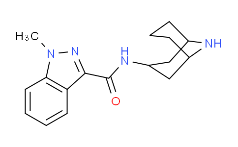 CAS No. 160177-67-3, N-(9-Azabicyclo[3.3.1]nonan-3-yl)-1-methyl-1H-indazole-3-carboxamide