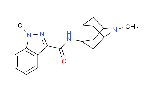 CAS No. 124998-65-8, 1-Methyl-N-(9-methyl-9-azabicyclo[3.3.1]nonan-3-yl)-1H-indazole-3-carboxamide